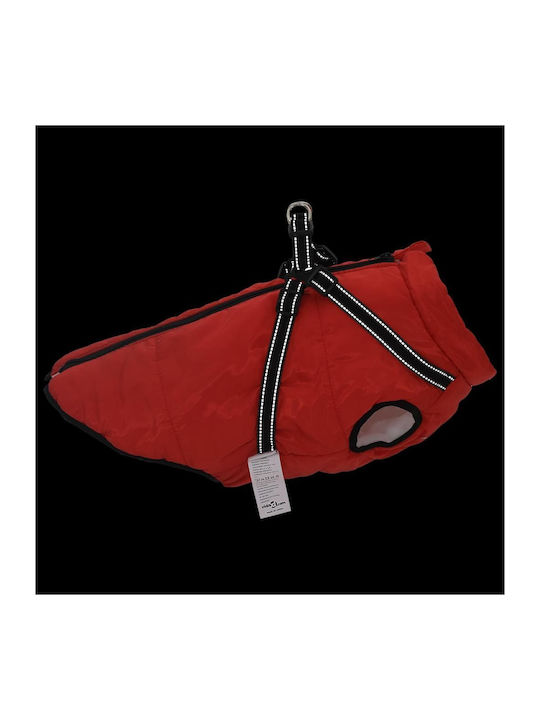 vidaXL Hundemantel Rot