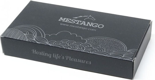 Mestango Shadows Pungă de tutun din Albastru Piele ecologică cu Închidere Magnetică 15.5x8cm.
