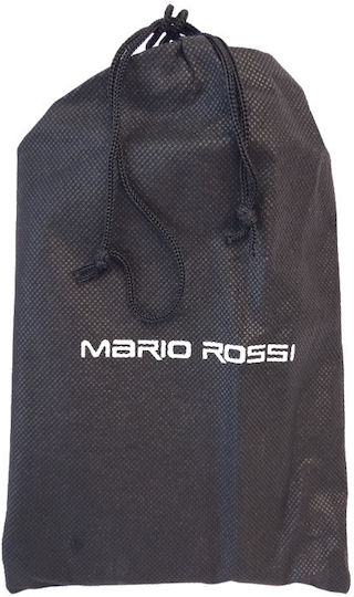 Mario Rossi Tobacco Pouch With Magnetic Clasp 16.5x7.5cm Gray
