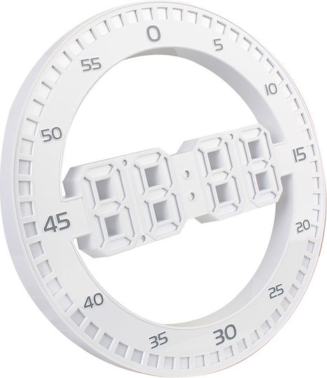 Verk Group Verk Group Tischuhr Digital LED Weiß