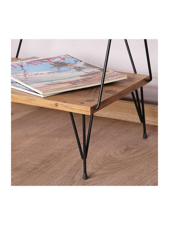 Βιβλιοθήκη Balaban Pine 46x30x165εκ.