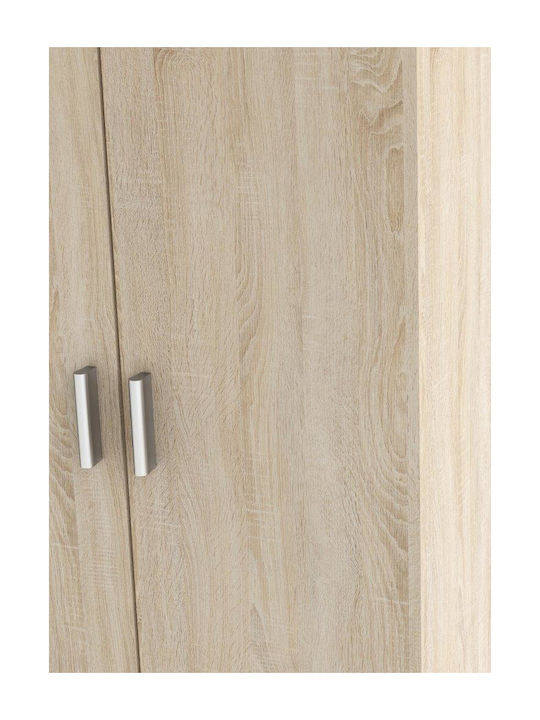 Lemnoasă Suport pentru pantofi Omer cu 6 Rafturi Albă L54.6xW35.3xH108.4cm