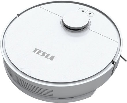Tesla Electronics RoboStar iQ550 Robot Vacuum Cleaner with Laser Mapping and 2000Pa Suction Power White