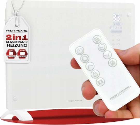 ProfiCare Convectoare pardoseală 3118W cu Termostat Electronic 64x8cm Alb