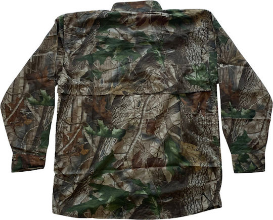 Light Hunting Shirt Winchester Long Sleeve Forest Camo Size L