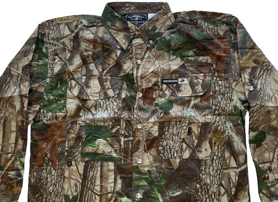 Light Hunting Shirt Winchester Long Sleeve Forest Camo Size L