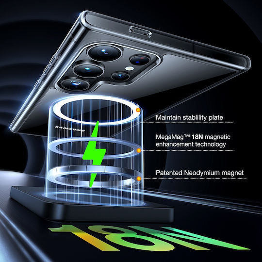 Torras Back Cover Σιλικόνης Διάφανο (Galaxy S24 Ultra)