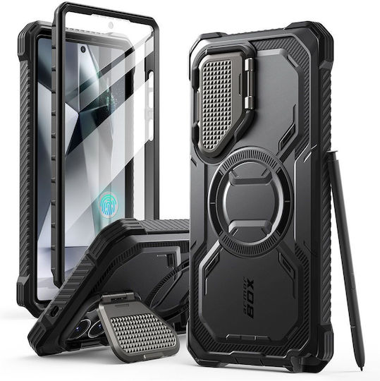 i-Blason 360 Full Cover Tempered Glass Μαύρο (Galaxy S25 Ultra)