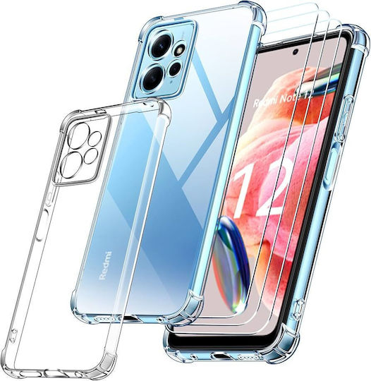 Back Cover Σιλικόνης Διάφανο (Redmi Note 12 4G)