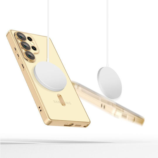 Tech-Protect Magflex Back Cover Σιλικόνης / Πλαστικό Χρυσό (Galaxy S25 Ultra)