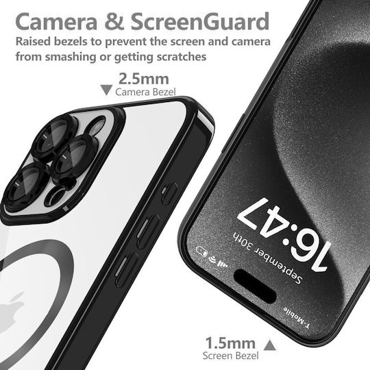 Tech-Protect Magflex Umschlag Rückseite Silikon Marineblau (Galaxy A16)