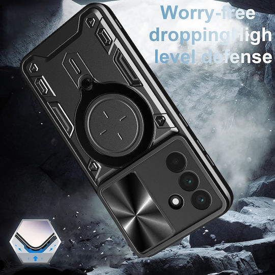 Techsuit Camguard Pro Back Cover Μεταλλικό Μαύρο (OnePlus 13R)