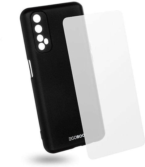 Egoboo Rubber Back Cover Σιλικόνης Μαύρο (Realme 7)