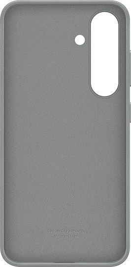 Samsung Back Cover Δερμάτινο Γκρι (Galaxy S25+)