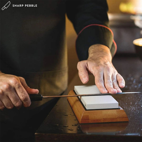 Sharp Pebble Πέτρα Ακονίσματος Τριπλή με Πυκνότητα 400/1000/6000