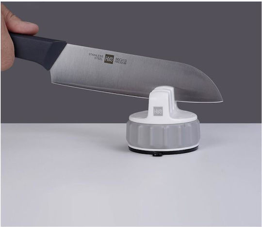 Huohou Handheld Knife Sharpener with 3 Levels 7.3x7.3x6.1cm
