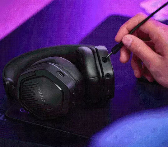 Trust GXT 493 Carus Wireless Over Ear Gaming Headset with 3.5mm Bluetooth USB Connectivity for Nintendo Switch PC PS4 PS5