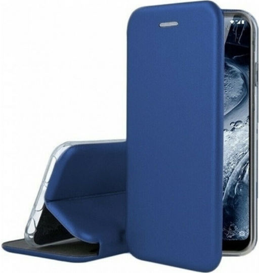 Book Synthetic Leather Blue (Honor 9X Lite)