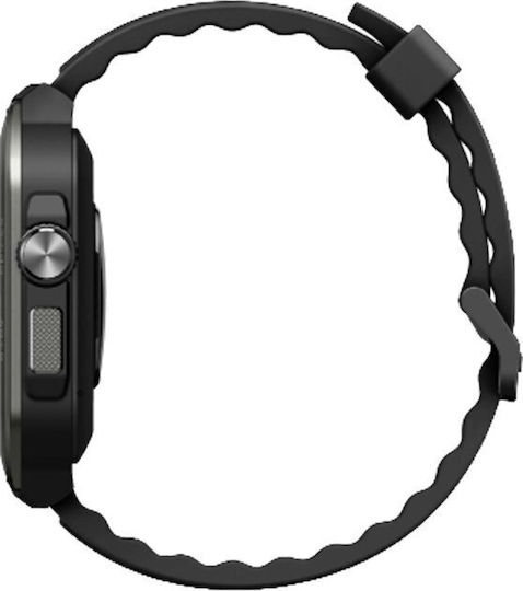 Egoboo GeoLander Smartwatch με Παλμογράφο (Μαύρο)