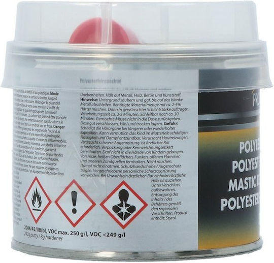 Protecton Polyester Putty Στόκος Γενικής Χρήσης Πολυεστερικός 250gr