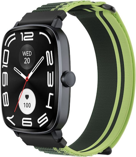 Haylou RS5 50mm Smartwatch with Heart Rate Monitor (Black)
