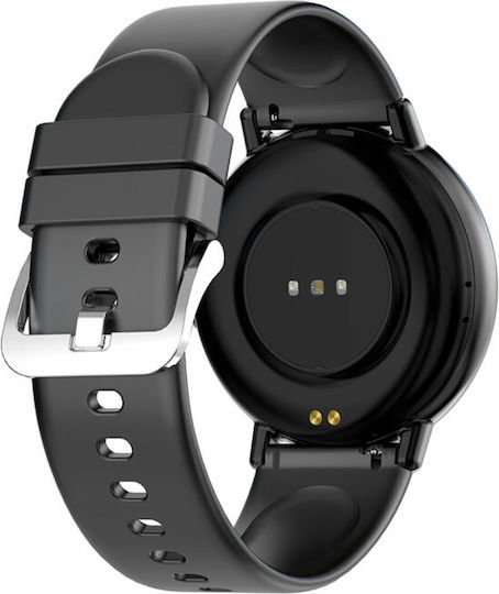 Aiwa SW-A800 Smartwatch με Παλμογράφο (Μαύρο)