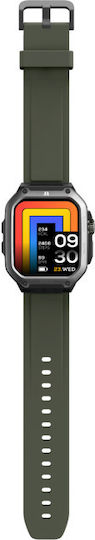 Egoboo GeoLander Smartwatch with Heart Rate Monitor (Green)