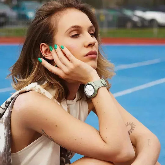 MaxCom FW100 Valkiria 48mm Waterproof Smartwatch with Heart Rate Monitor (Green)