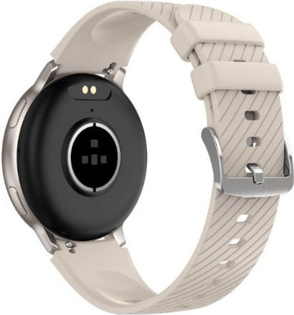 Tracer SMR2 Classy 45mm Smartwatch με Παλμογράφο (Μπεζ)