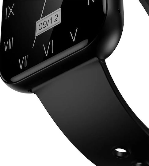 Choetech WT001 Smartwatch με Παλμογράφο (Μαύρο)