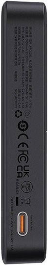 Baseus MagPro MagSafe Power Bank 5000mAh 20W με Θύρα USB-C Power Delivery Μαύρο