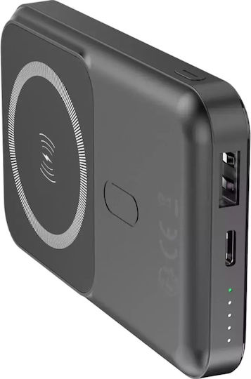Forever MATB-100 Power Bank 10000mAh 22.5W with USB-A Port and USB-C Port Power Delivery Black