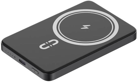 Romoss WSC05 MagSafe Power Bank 5000mAh 20W με Θύρα USB-C Power Delivery Μαύρο