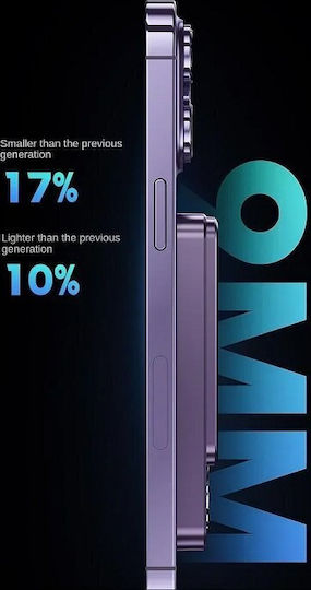 S111 MagSafe Power Bank 10000mAh 15W cu Port USB-A și Port USB-C Violet