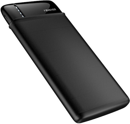 Forever TB-100M Power Bank 10000mAh με Θύρα USB-A Μαύρο