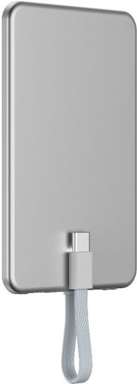 Mobile Origin Blade MagSafe Power Bank 3000mAh with 2 USB-C Ports Silver