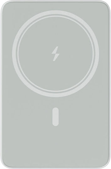 Romoss WSC05 MagSafe Power Bank 5000mAh 20W με Θύρα USB-C Power Delivery Λευκό
