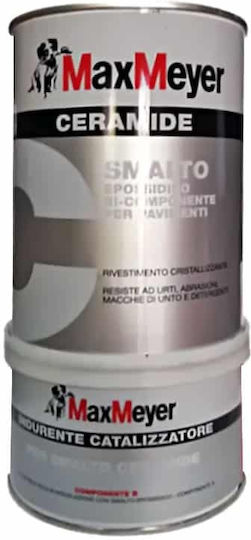 MaxMeyer Ceramide Емайл Бял Двукомпонентен емайл 1лт MMC001