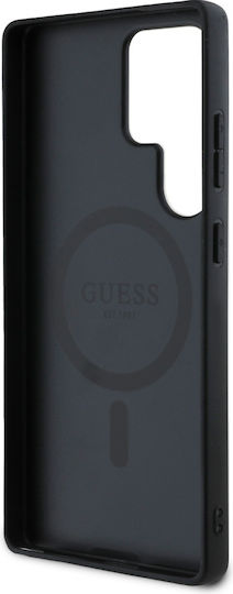 Guess Umschlag Rückseite Leder Braun (Galaxy S25 Ultra,Samsung S25 Ultra)