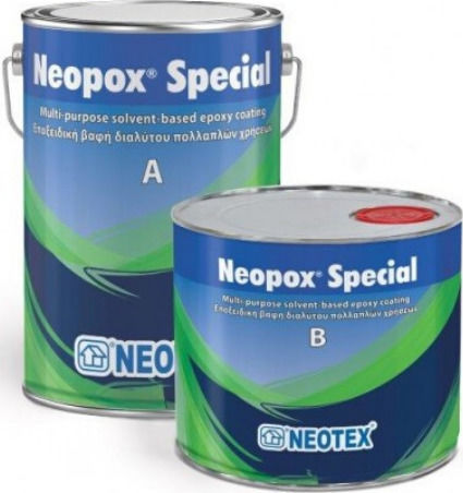 Neotex Neopox Special Αντιδιαβρωτικό Χρώμα Λευκό 1kg