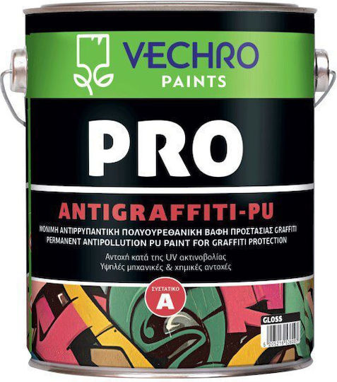 Vechro Βαφή Atnigraffiti Πολυουρεθανικό χρώμα Διάφανο 1kg