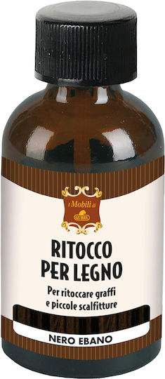 Ritocco Per Legno Glazură de reparare a mobilei Negru 25ml