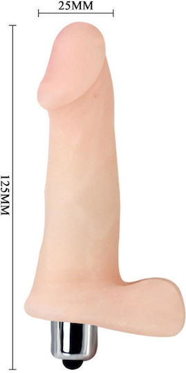 Pleasure Realistic Vibrator Flesh