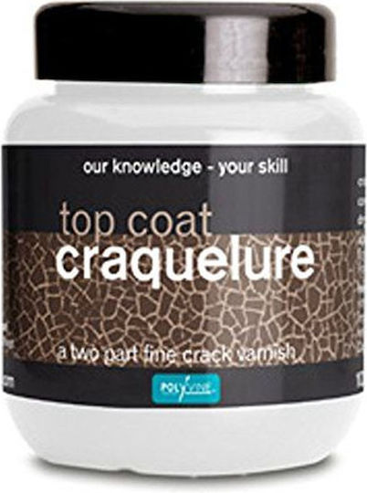 Polyvine Topcoat Κρακελέ Γαλάκτωμα Διάφανο 100ml