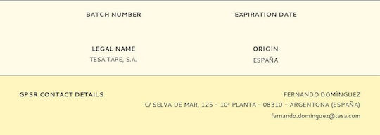 Tesa Nylon Malerei