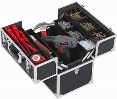 Kreator Tool Case Aluminum Dimensions: W36xD30xH23cm