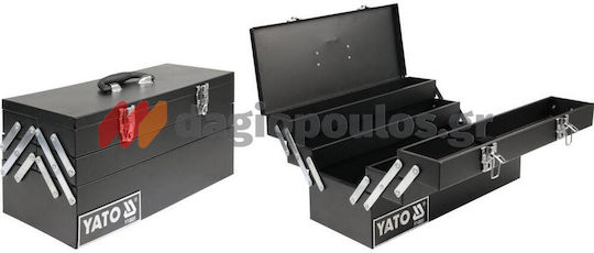 Yato Hand Tool Case Metallic 5 Slots Dimensions: W46xD20xH22.5cm