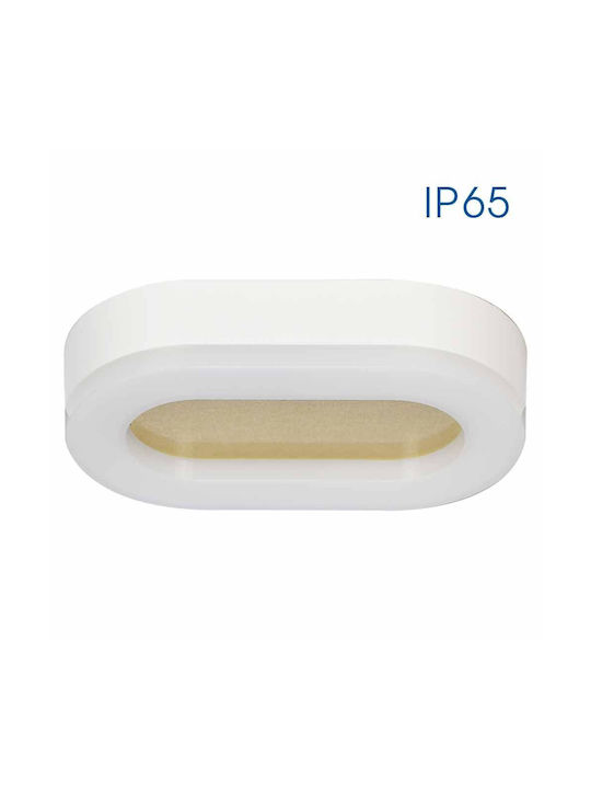 Vivalux Rezistent la apă Corp de iluminat de Exterior cu LED Integrat în Culoare Alb VIV004751