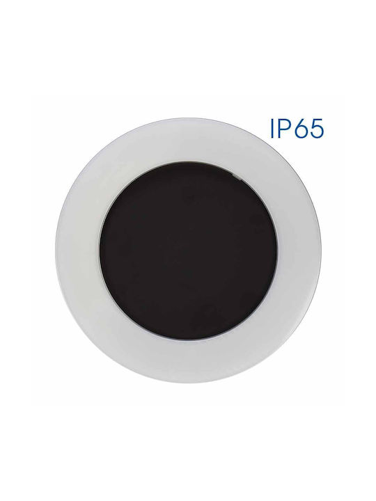 Vivalux Waterproof Outdoor Ceiling Light with Integrated LED in Black Color VIV004748