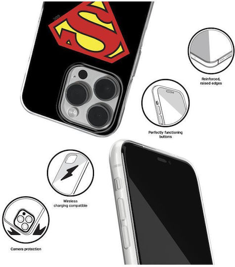 ERT Group DC Back Cover Σιλικόνης Superman 002 (Galaxy A34)